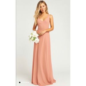 Show Me Your Mumu Jenn Maxi Dress rustic mauve
